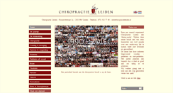 Desktop Screenshot of chiropractieleiden.nl
